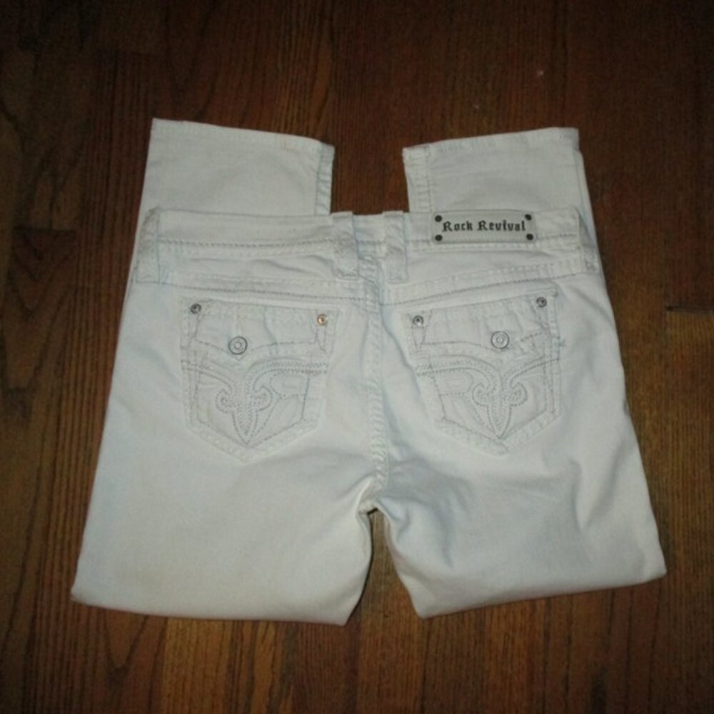ROCK REVIVAL Sundee Easy Crop Jeans